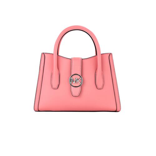 Michael Kors Women's Gabby Small Tea Rose Faux Leather Top Zip Satchel Crossbody Bag - One Size - Main Image