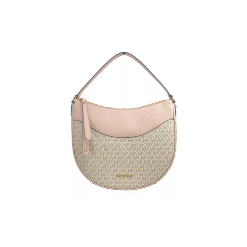 Michael Kors Women's Large Dover Half Moon Crossbody Bag Purse Powder Blush Multi - One Size - Main Image