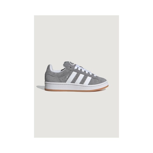 Adidas Women's Gray Leather Sneaker - 38 EU - Main Image