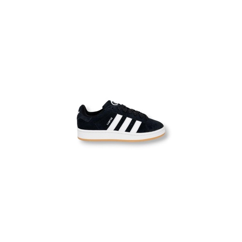 Adidas Women's Black Leather Sneaker - 36 2/3 - Main Image