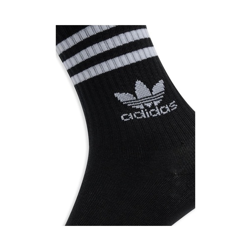 Adidas Men's Black Cotton Sock - 37-39 US - Main Image