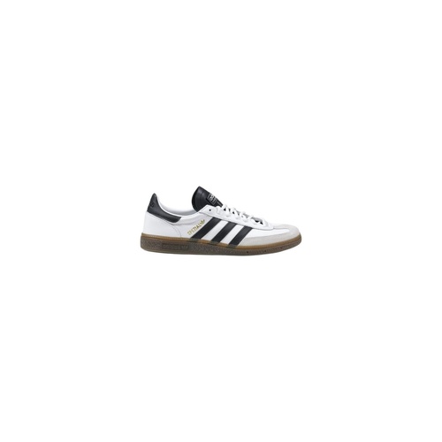 Adidas Men's Black And White Leather Sneaker - 43 1/3 - Main Image