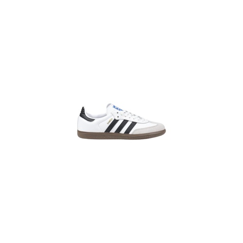 Adidas Women's Black And White Leather Sneaker - 38 EU - Main Image