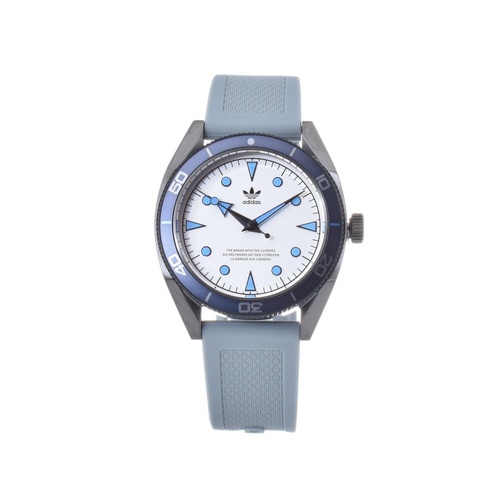 Adidas Men's Gray Silicone Watch - One Size - Main Image
