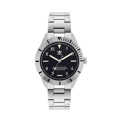Adidas Unisex's Gray Stainless Steel Watch - One Size - Main Image