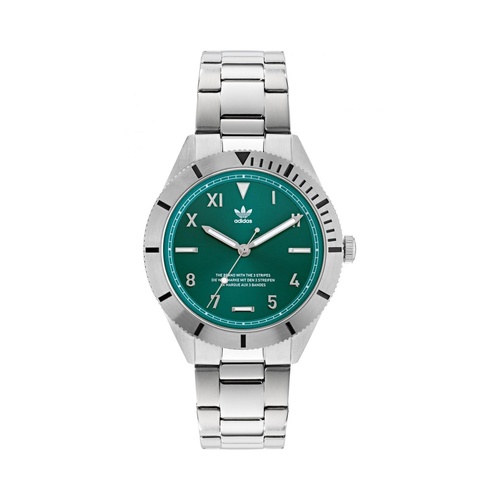 Adidas Men's Gray Stainless Steel Watch - One Size - Main Image