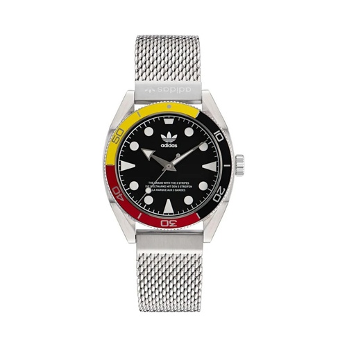 Adidas Men's Gray Stainless Steel Watch - One Size - Main Image