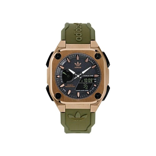 Adidas Men's Green Silicone Watch - One Size - Main Image