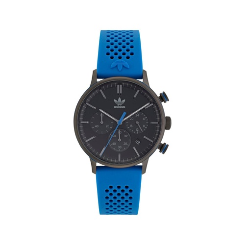 Adidas Men's Blue Rubber Watch - One Size - Main Image