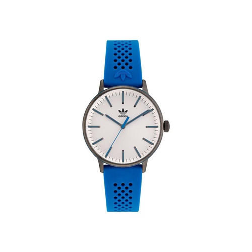 Adidas Unisex's Blue Rubber Watch - One Size - Main Image