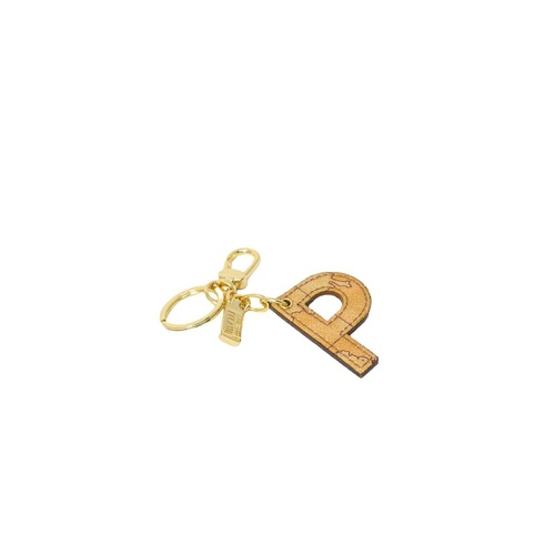 Alviero Martini Prima Classe Women's Beige Leather Keychain - One Size - Main Image
