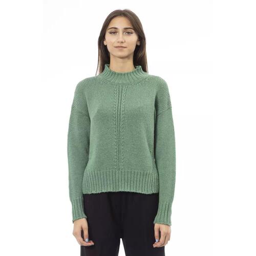 Alpha Studio Women's Green Wool Sweater - 42 IT - Main Image