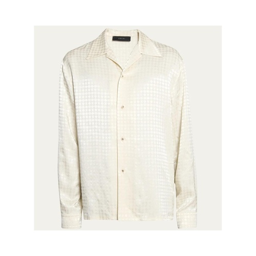 Amiri Men's White Viscose Shirt - L - Main Image