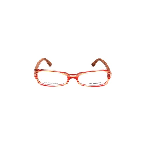 Alexander McQueen Women's Red Acetate Frames - One Size - Main Image