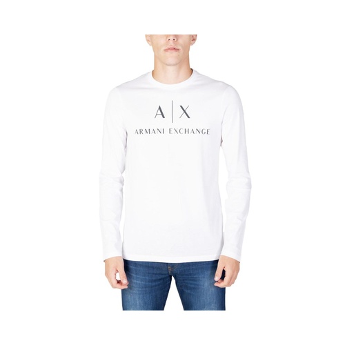 Armani Exchange Men's White Cotton Shirt - 54 IT - Main Image