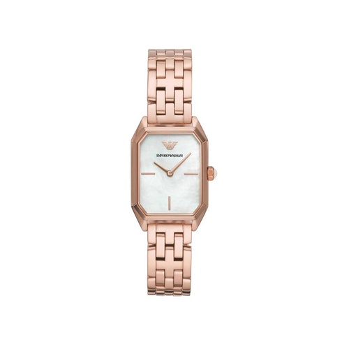 Armani Women's Rose Gold Steel Watch - One Size - Main Image