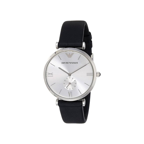 Armani Men's Blue Leather Watch - One Size - Main Image