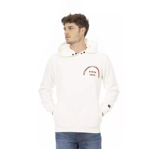 Hoodie with Pockets and Front Print M Men - Main Image