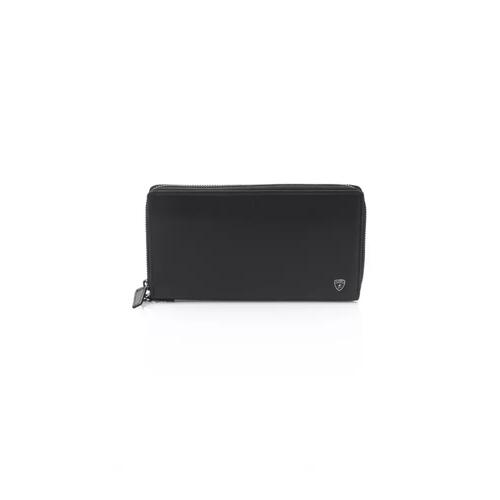 Leather Wallet with Handle and Front Logo One Size Men - Main Image