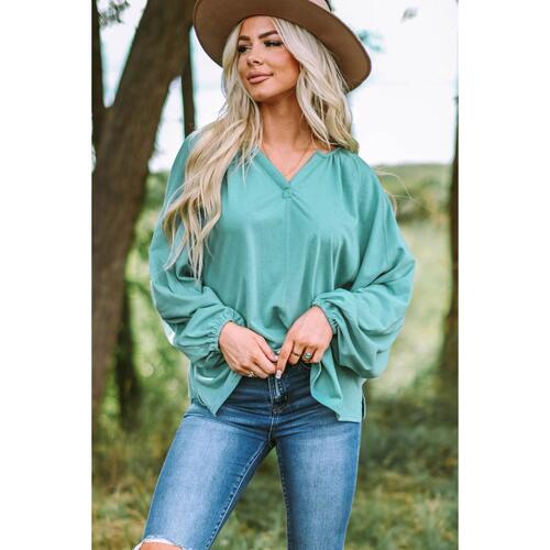 Azura Exchange Dolman Style V Neck Top - XL - Main Image