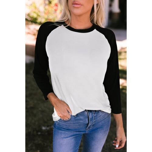 Azura Exchange Raglan Sleeve Pullover Top - S - Main Image