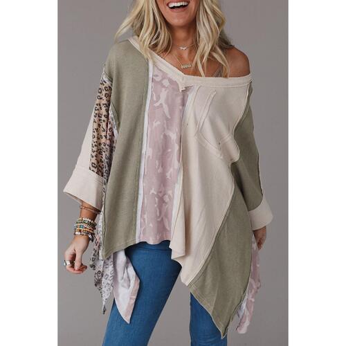Azura Exchange Patchwork Oversized Top - L - Main Image