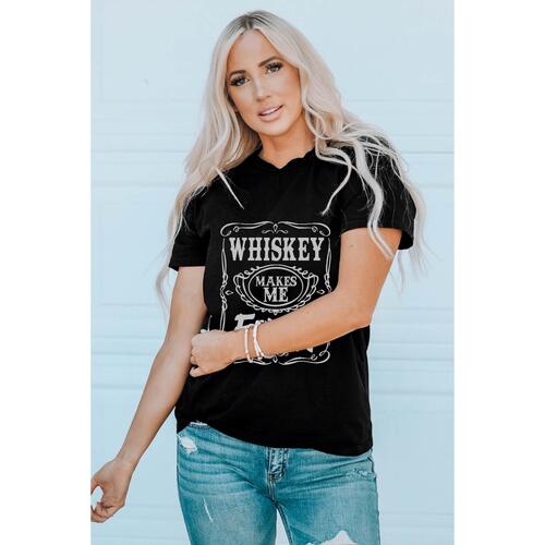 Azura Exchange Frisky Print Crewneck Graphic Tee - 2XL - Main Image