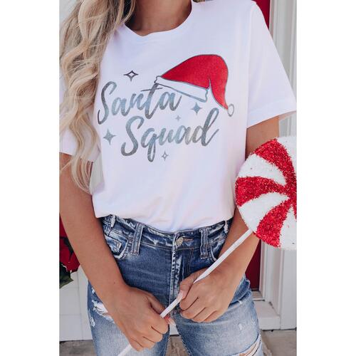 Azura Exchange Santa Squad Graphic Print T-Shirt - 2XL - Main Image
