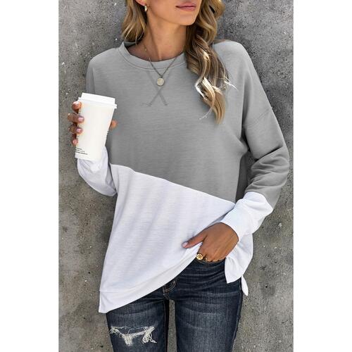 Azura Exchange Patchwork Dropped Shoulder Sweatshirt - XL - Main Image