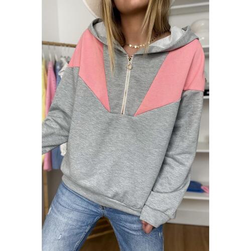 Azura Exchange Colorblock Pullover Hoodie - L - Main Image