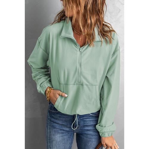 Azura Exchange Front Zip Pocket Sweatshirt - L - Main Image