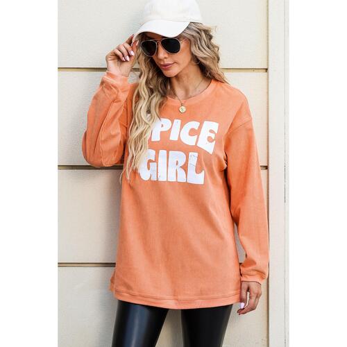 Azura Exchange Corded Spicy Girl Graphic Sweatshirt - S - Main Image