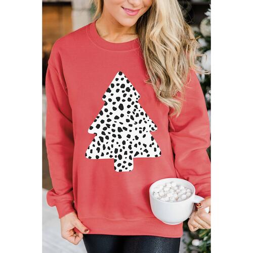Azura Exchange Leopard Print Pullover Sweatshirt - L - Main Image