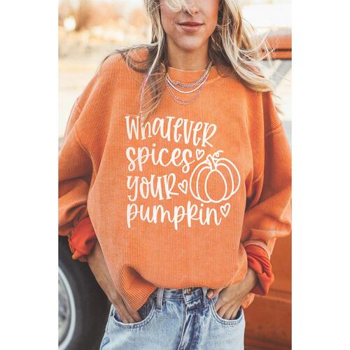 Azura Exchange Oversized Corduroy Sweatshirt - L - Main Image