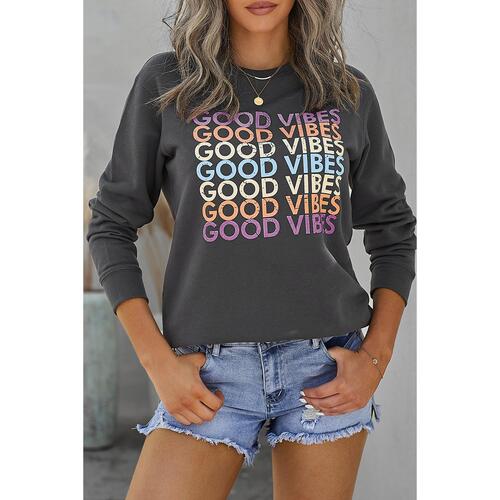 Azura Exchange Graphic Pullover Sweatshirt - S - Main Image