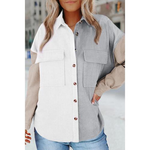 Azura Exchange Button Shirt with Pocket - M - Main Image