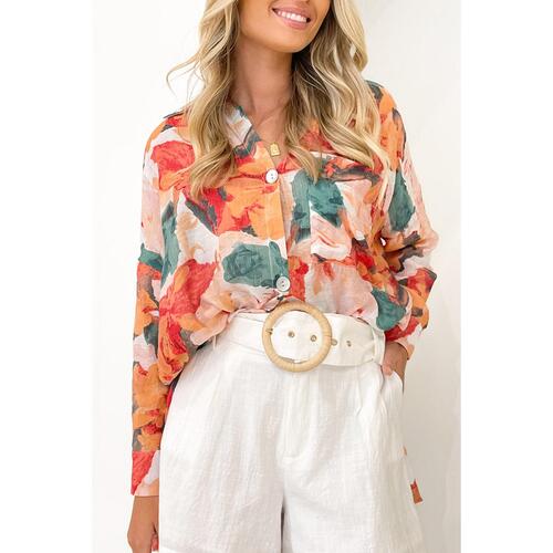 Azura Exchange Printed Loose Shirt - M - Main Image