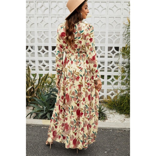 Azura Exchange Ruffle Tiered Maxi Dress - M - Main Image