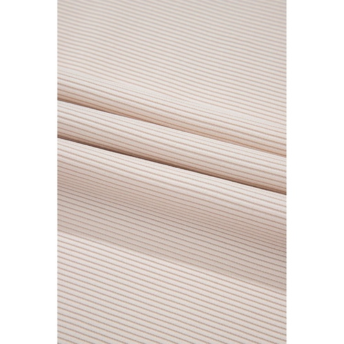 Apricot Textured Ruffled Sleeve Zipped Top and Wide Leg Pants Set - S - Main Image