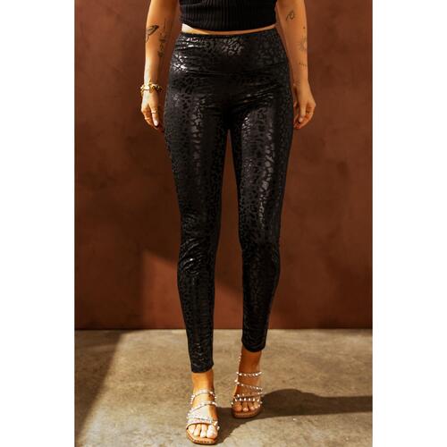 Azura Exchange Leopard Textured Leggings - XL - Main Image