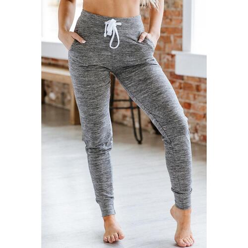 Azura Exchange Soft Gray Joggers with Drawstring Waist and Pockets - XL - Main Image