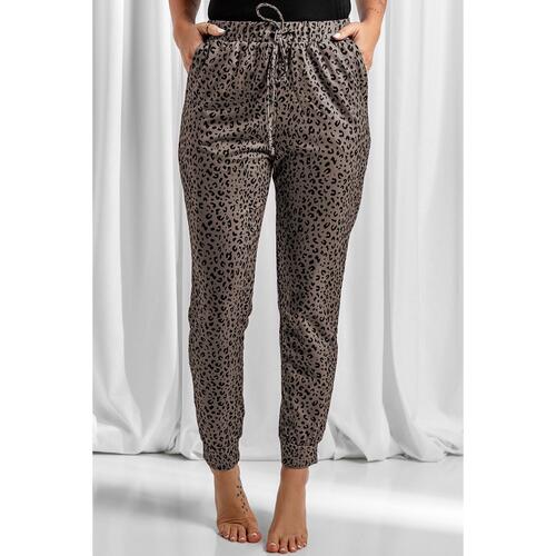 Azura Exchange Leopard Print Joggers - S - Main Image