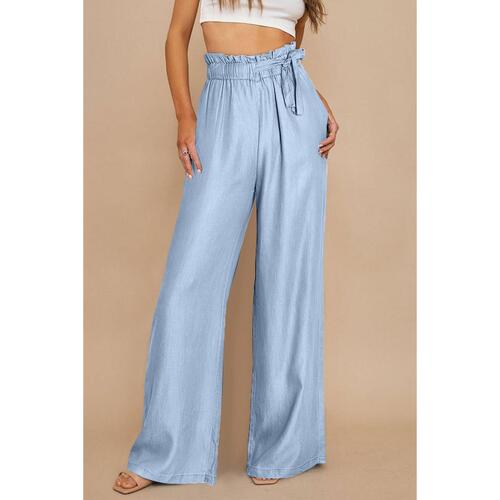 Azura Exchange High Waist Wide Leg Tencel Jeans - 14 US - Main Image