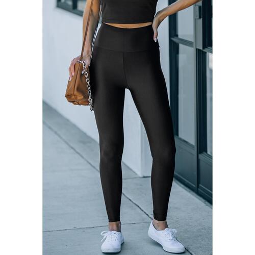 Azura Exchange High Rise Leggings with Waist Cincher - L - Main Image