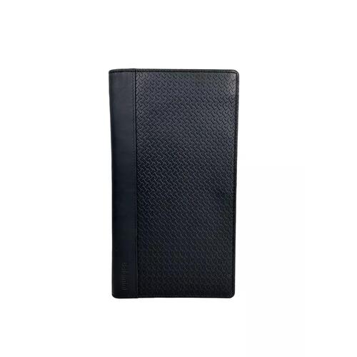 Baldinini Embossed Logo Vertical Wallet with Button Closure One Size Men - Main Image