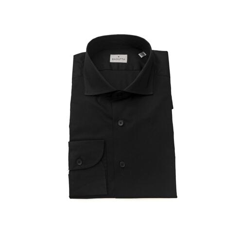 Bagutta Men's Black Cotton Shirt - XL - Main Image