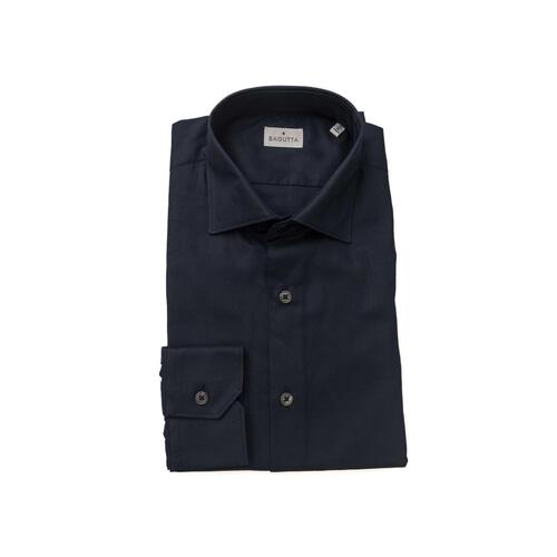 Bagutta Men's Blue Cotton Shirt - XL - Main Image