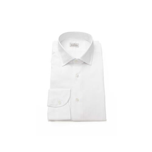 Bagutta Men's White Cotton Shirt - 2XL - Main Image
