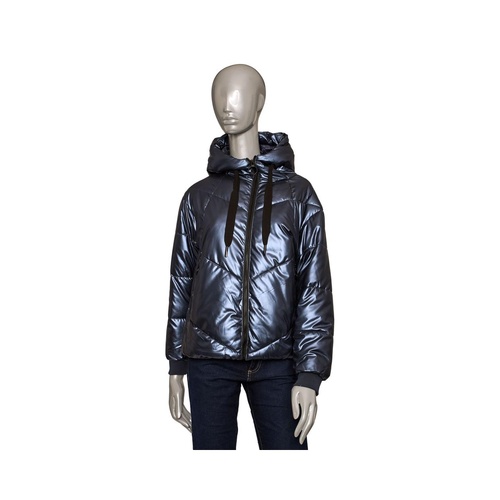 Baldinini Trend Women's Blue Polyester Jackets & Coat - XL - Main Image