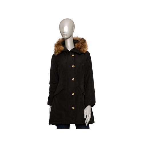 Baldinini Trend Women's Black Polyester Jackets & Coat - S - Main Image